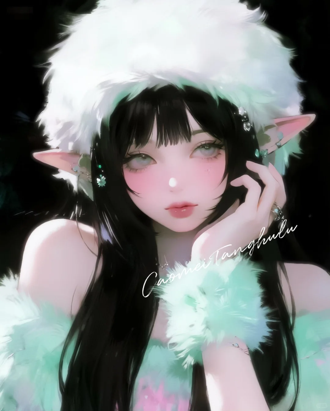 唯美头像-女