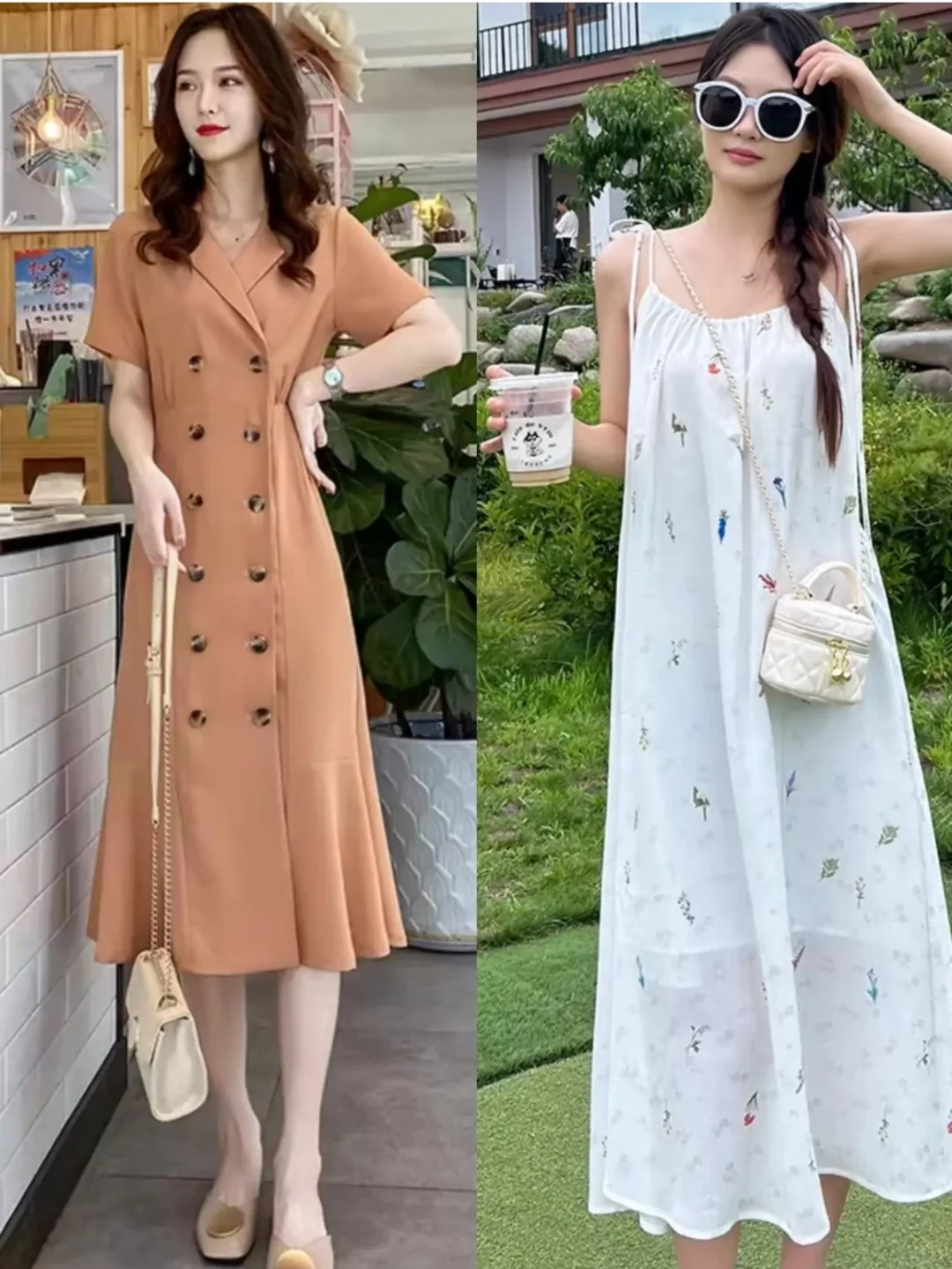 气质穿搭｜抓住夏天的尾巴，唯美连衣裙系列