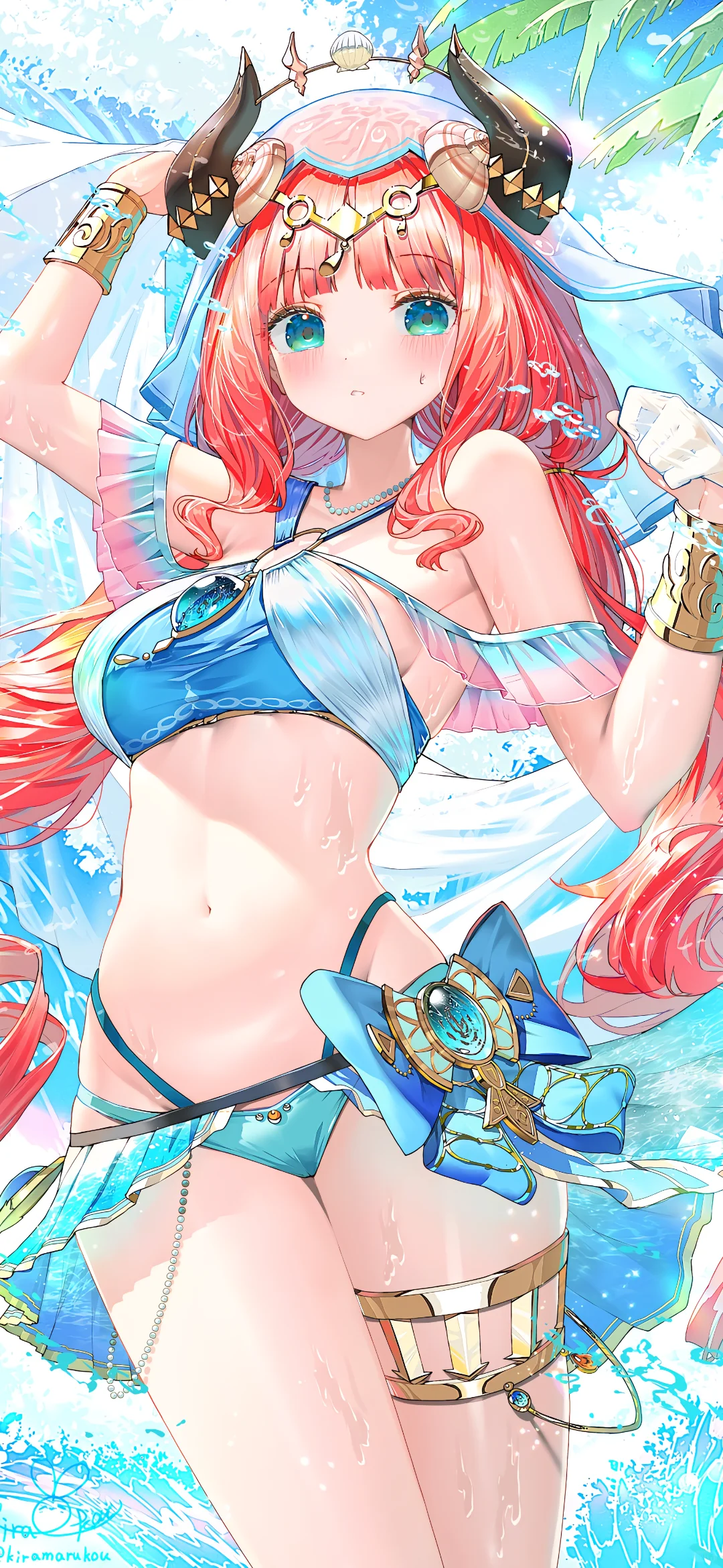 泳衣少女漫13