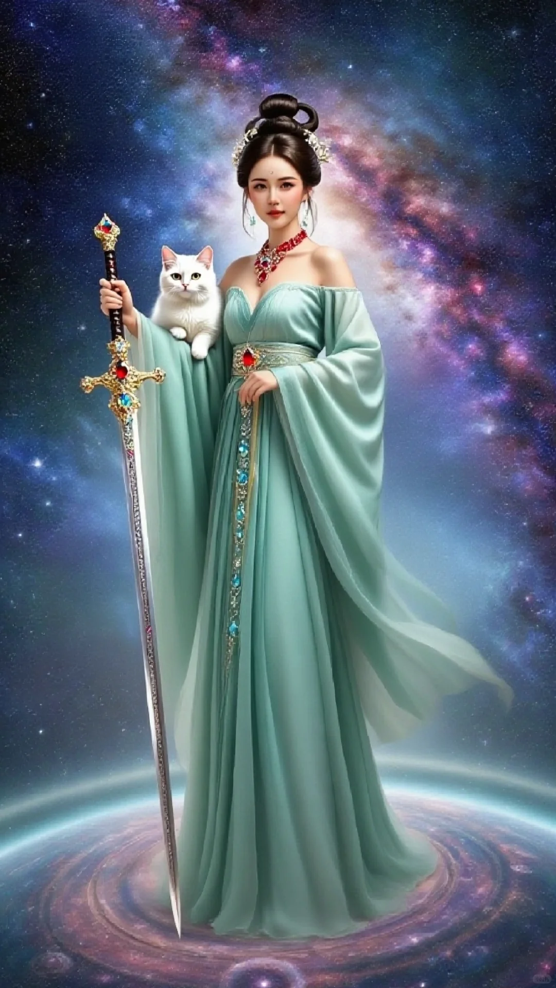 强大的AI美少女壮士