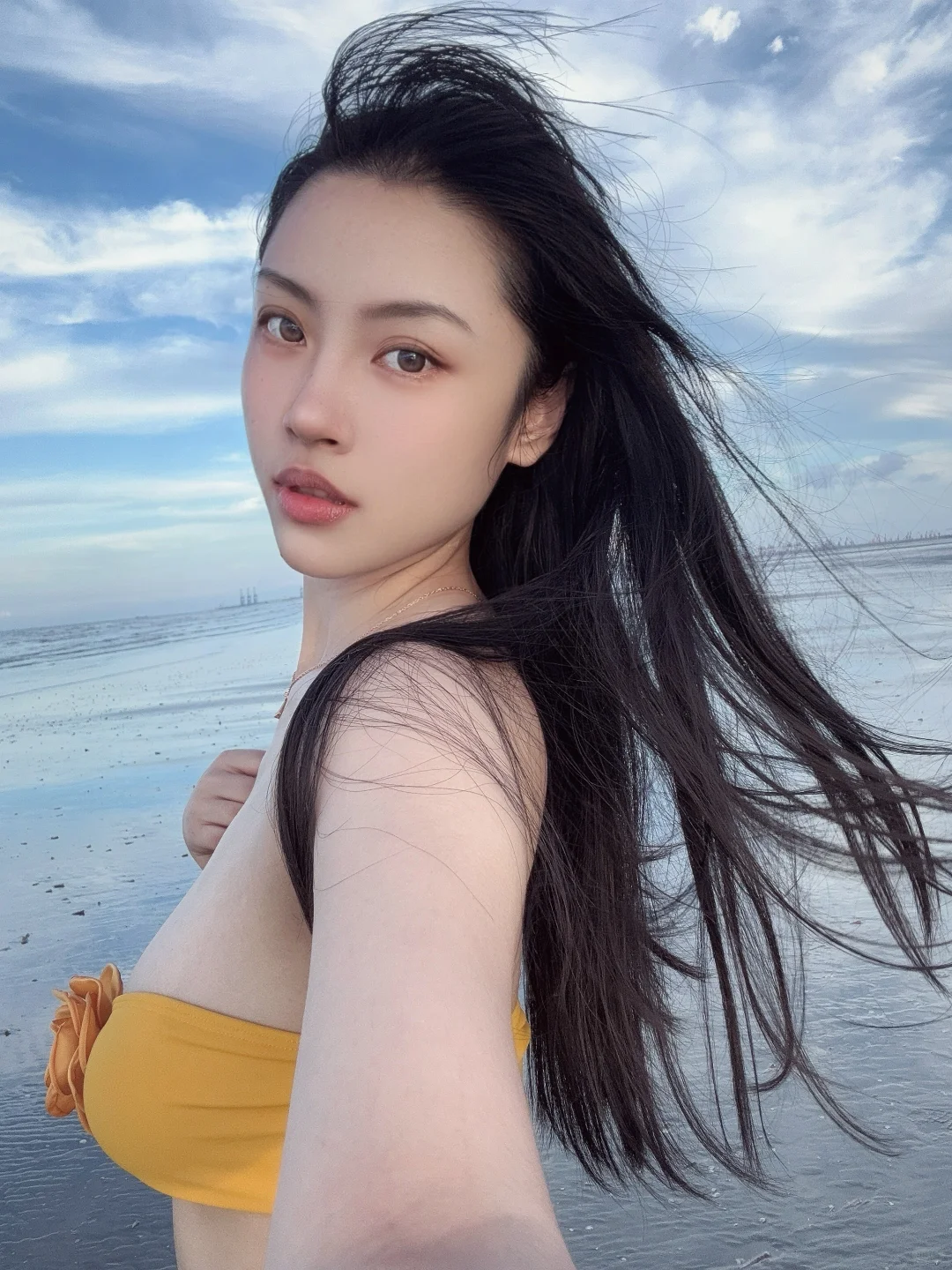 沙滩真的太美了🌴