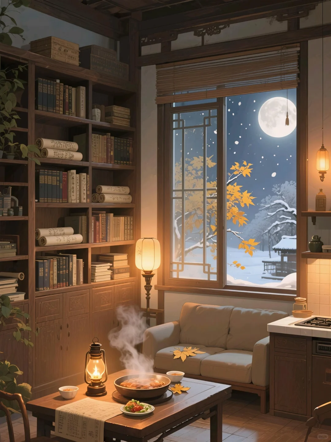 暴雪来临，你会选择住进哪个房子～