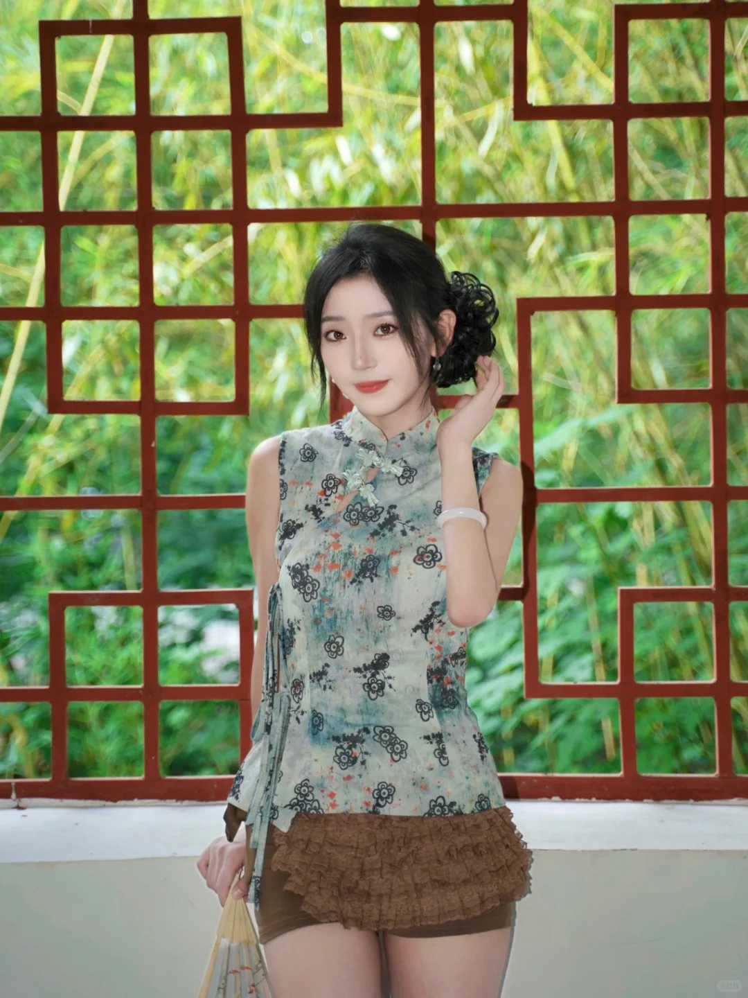 曳绿垂眸 风动声色🍃