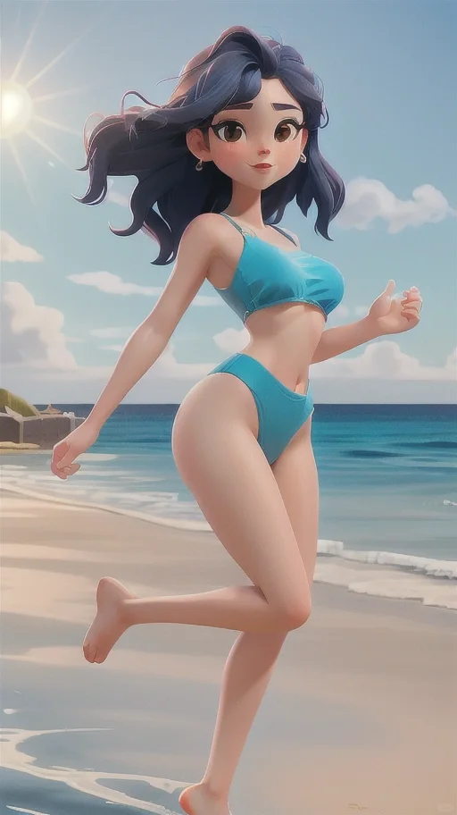 展现游泳的健康和快乐