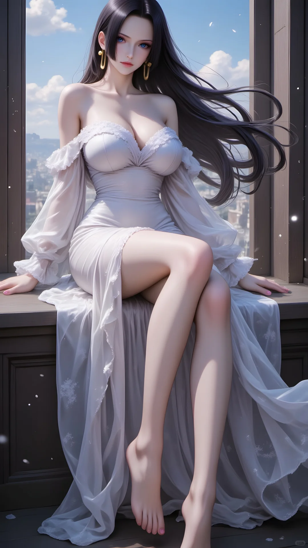 AI创作DIY海贼王女帝篇：玉宇轻裳