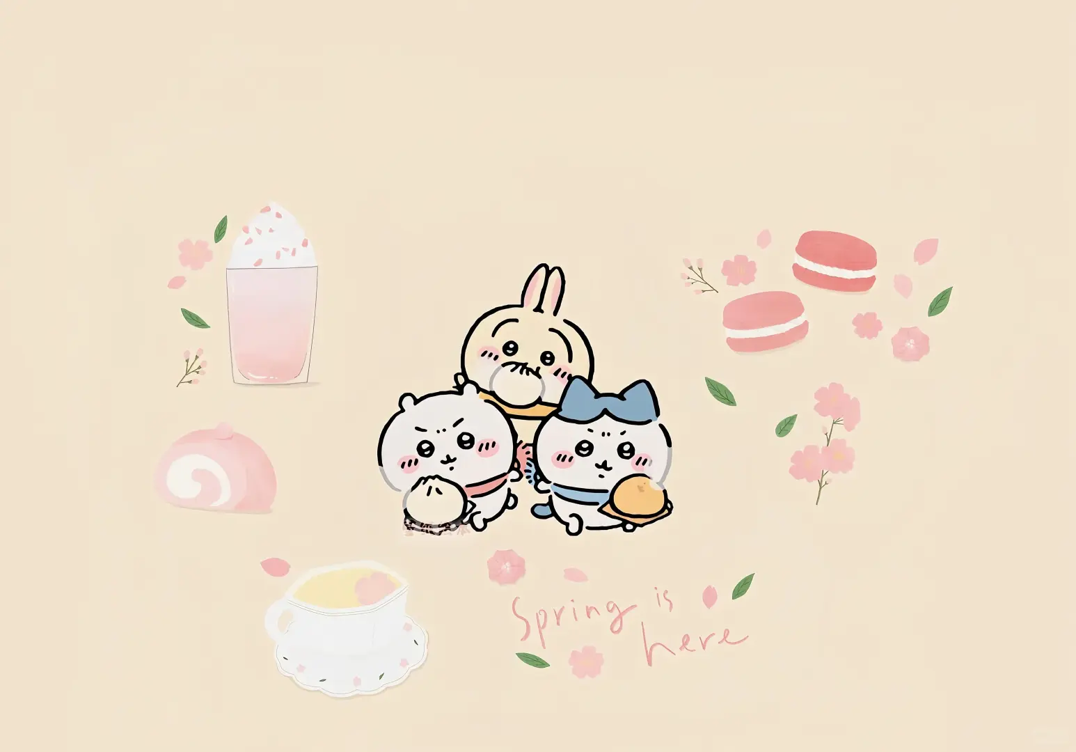 ipad套图|chiikawa壁纸🍧
