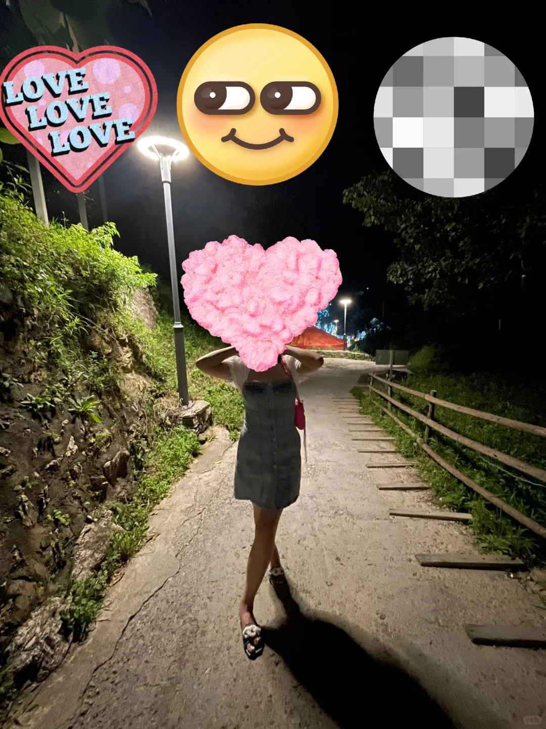 带老婆野外溜达