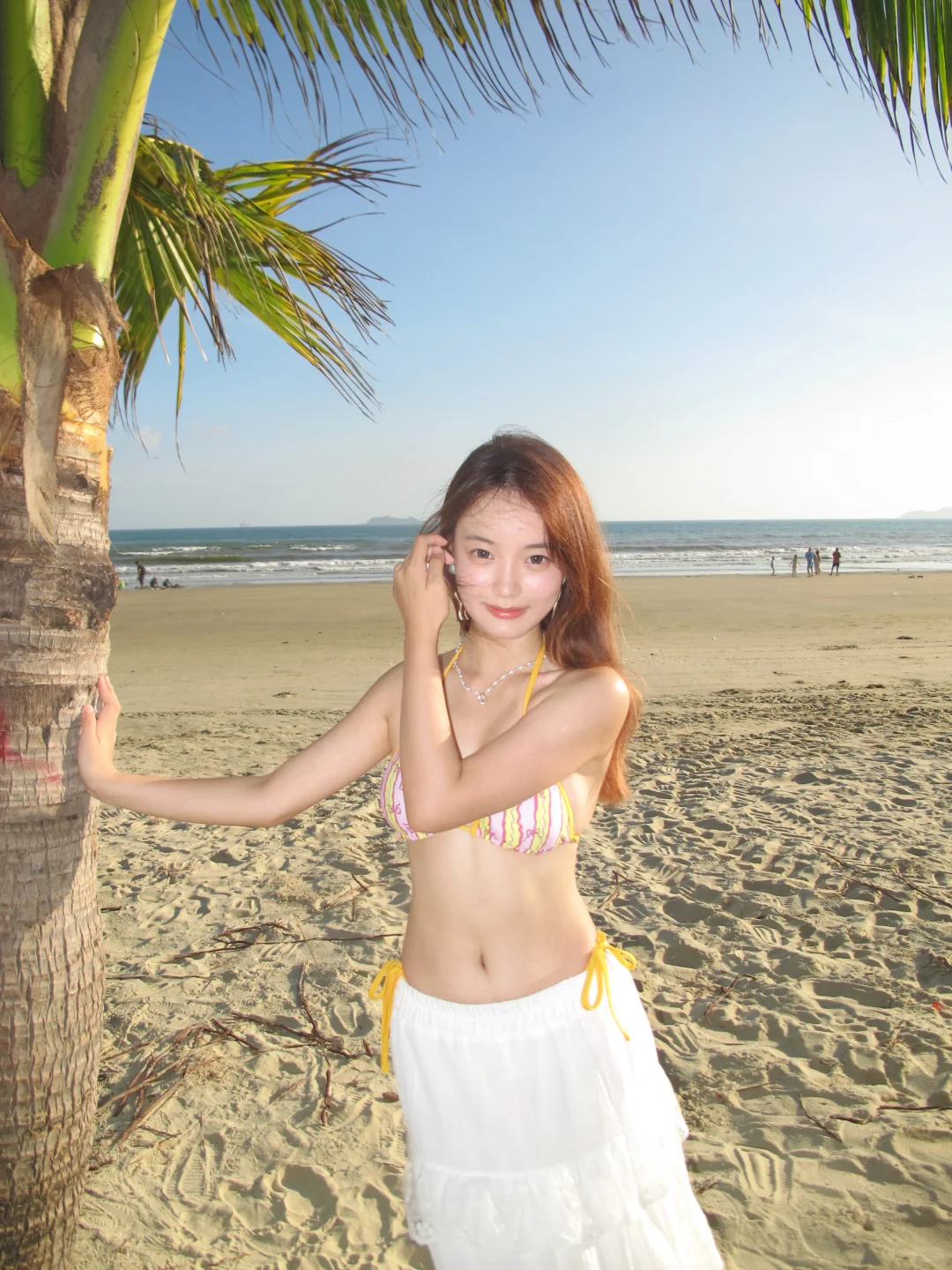 我要和夏天一起留在海滩🌊