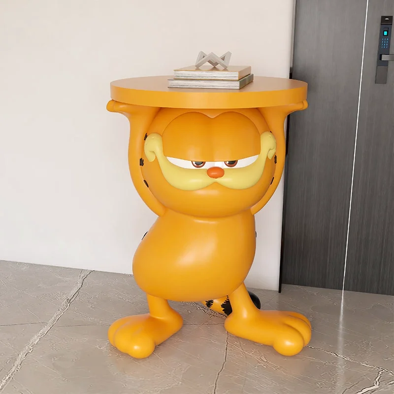 加菲猫妖娆边几｜慵懒、傲娇、又带点小性感