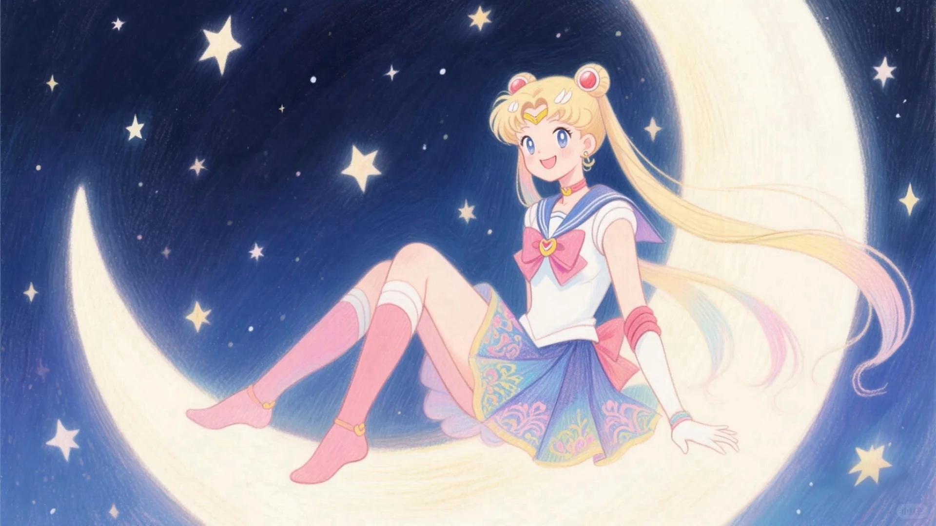 好看的电脑壁纸✨梦幻美少女战士💫