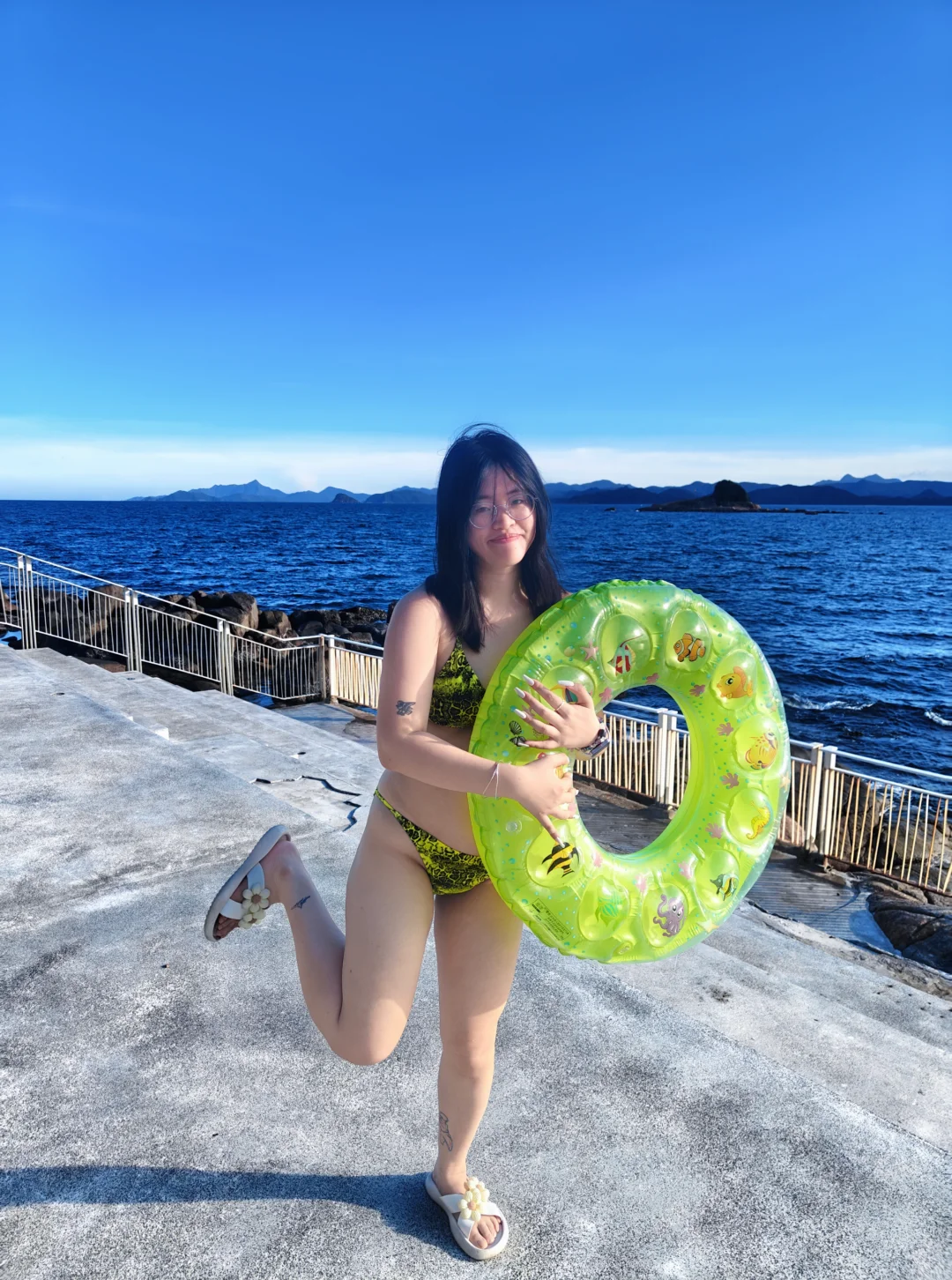 胖胖女孩的海边比基尼梦想👙