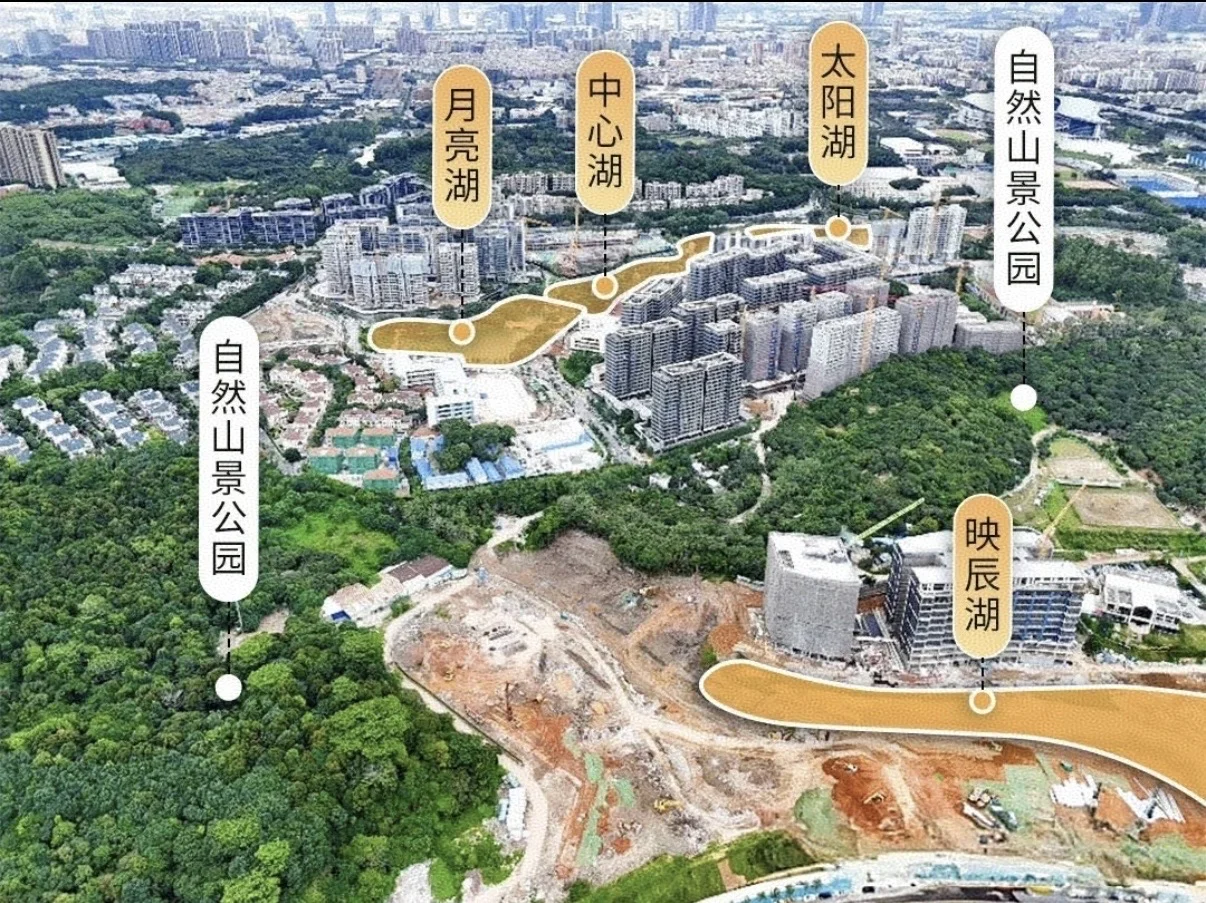 保利辰园湖镜！天河3️⃣字头起！可进团购裙