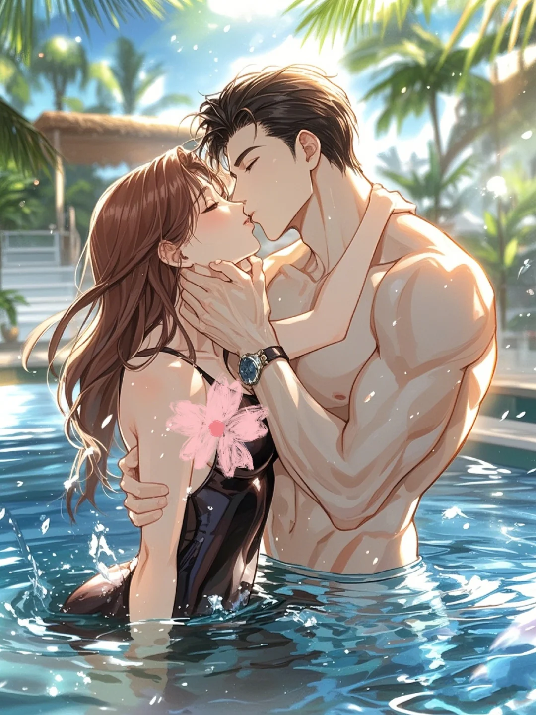 哎呀都玩湿了…