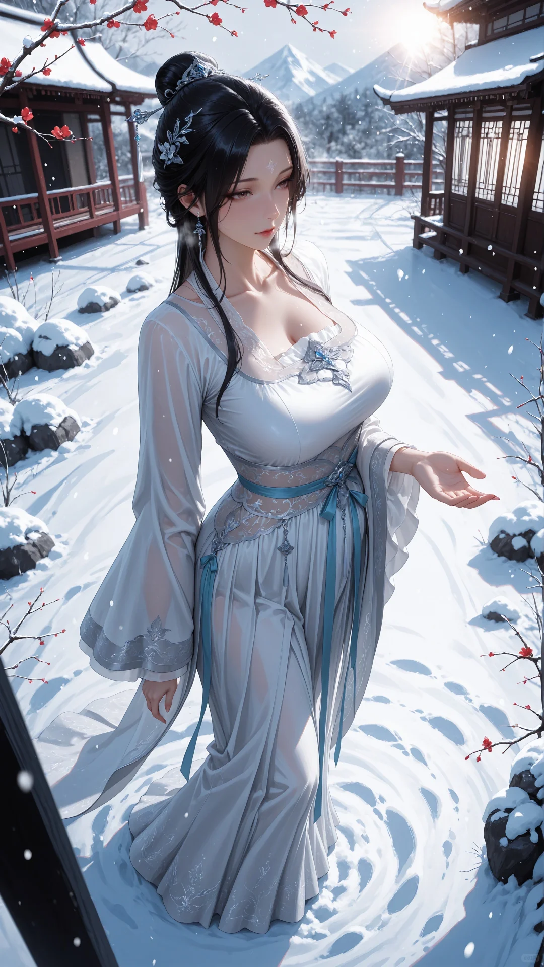陆雪琪 ｜踏雪寻梅｜4K高清壁纸