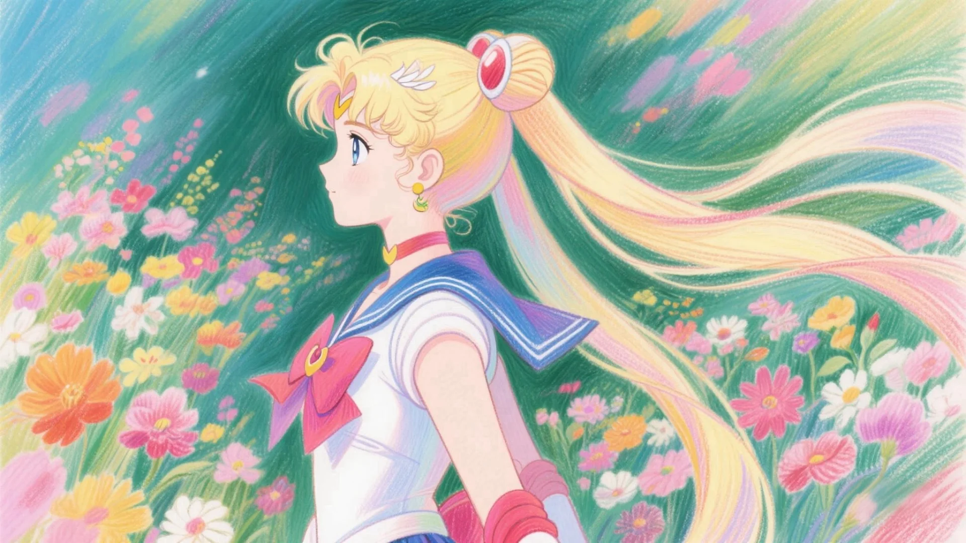 好看的电脑壁纸✨梦幻美少女战士💫