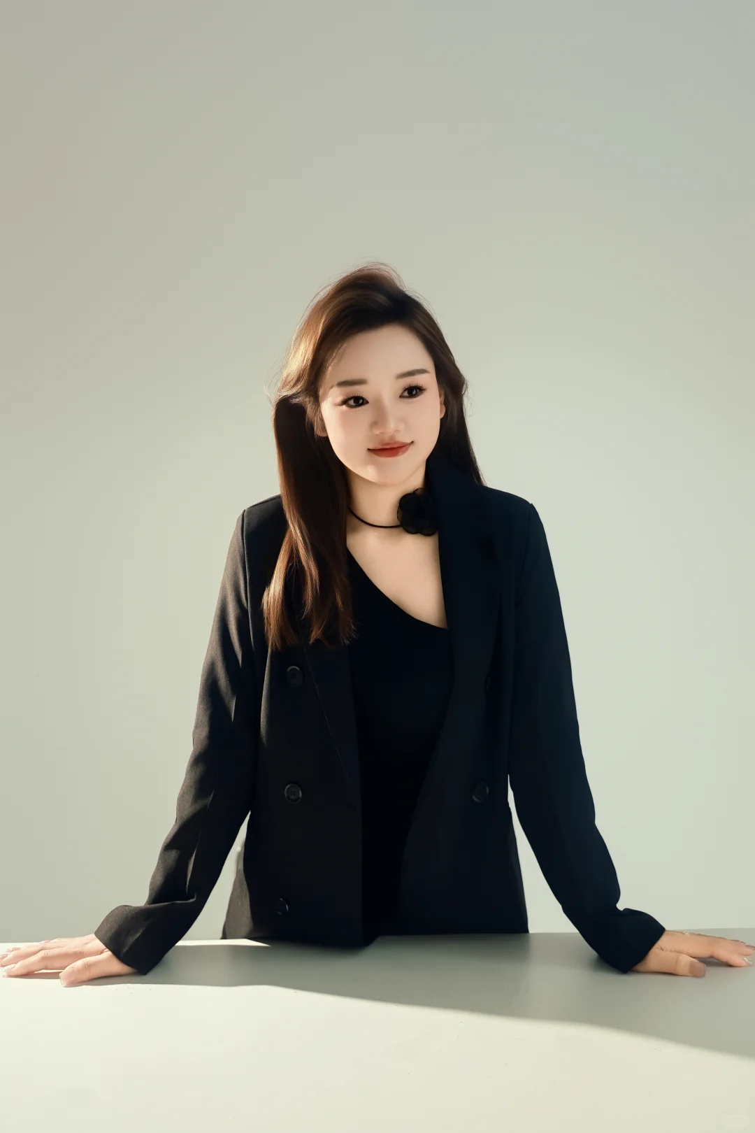 做职场高级感的女生～