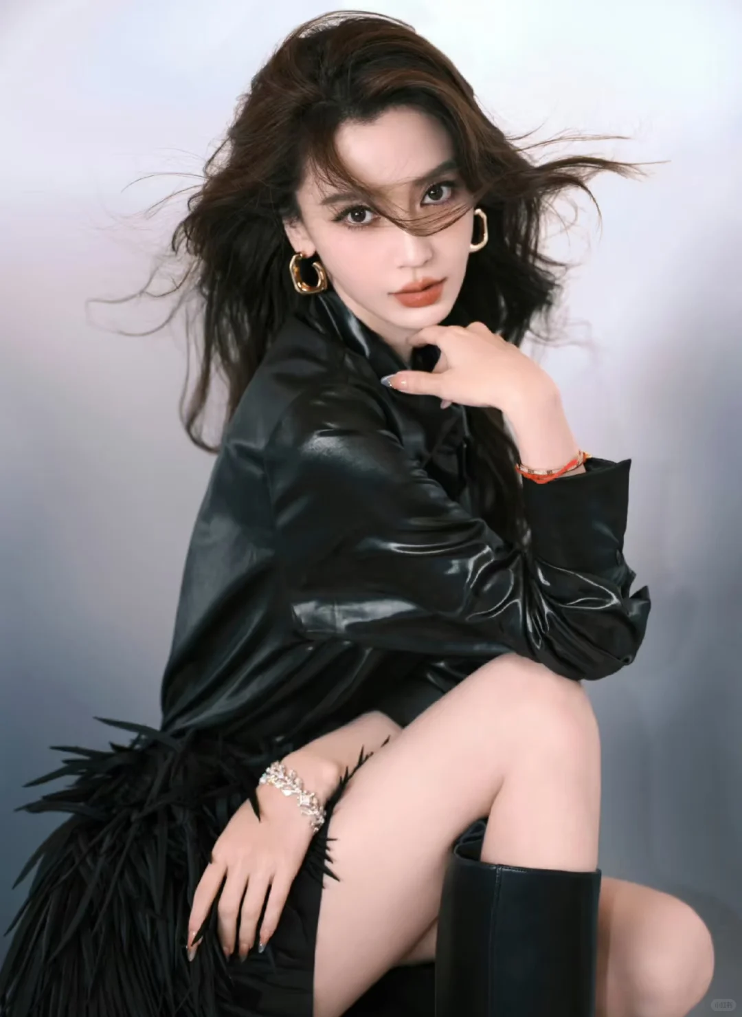 杨颖:性感女神范，你喜欢吗？