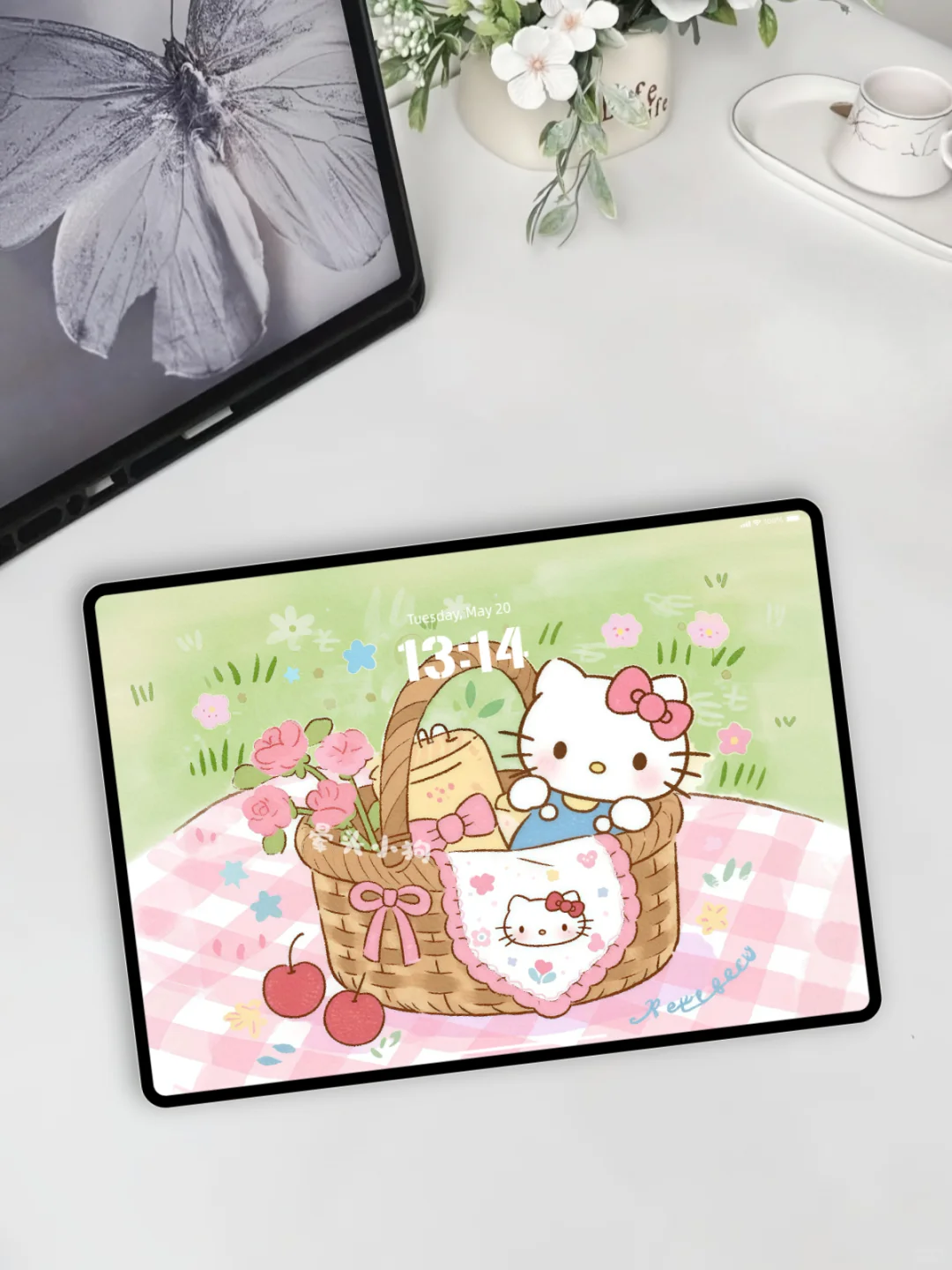 380｜HelloKitty·野餐小乐趣🥂｜平板壁纸