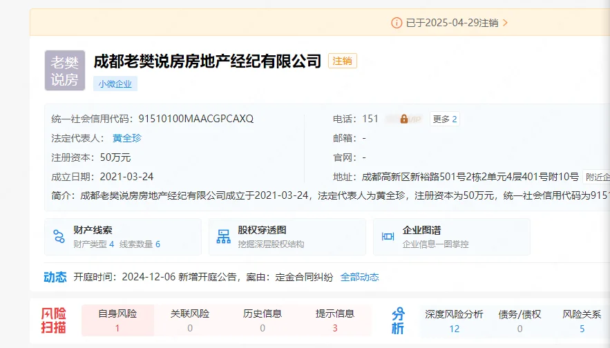 避坑成都老樊卖房：不平等协议+公司换壳