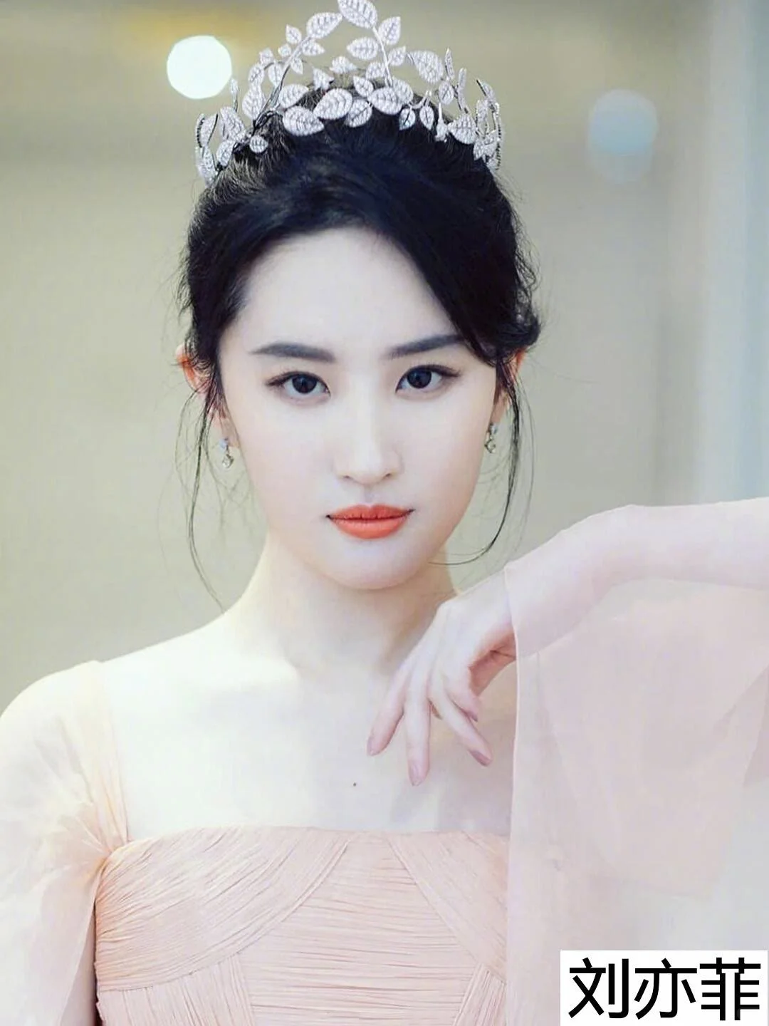 女明星戴皇冠的样子你认为谁像公主