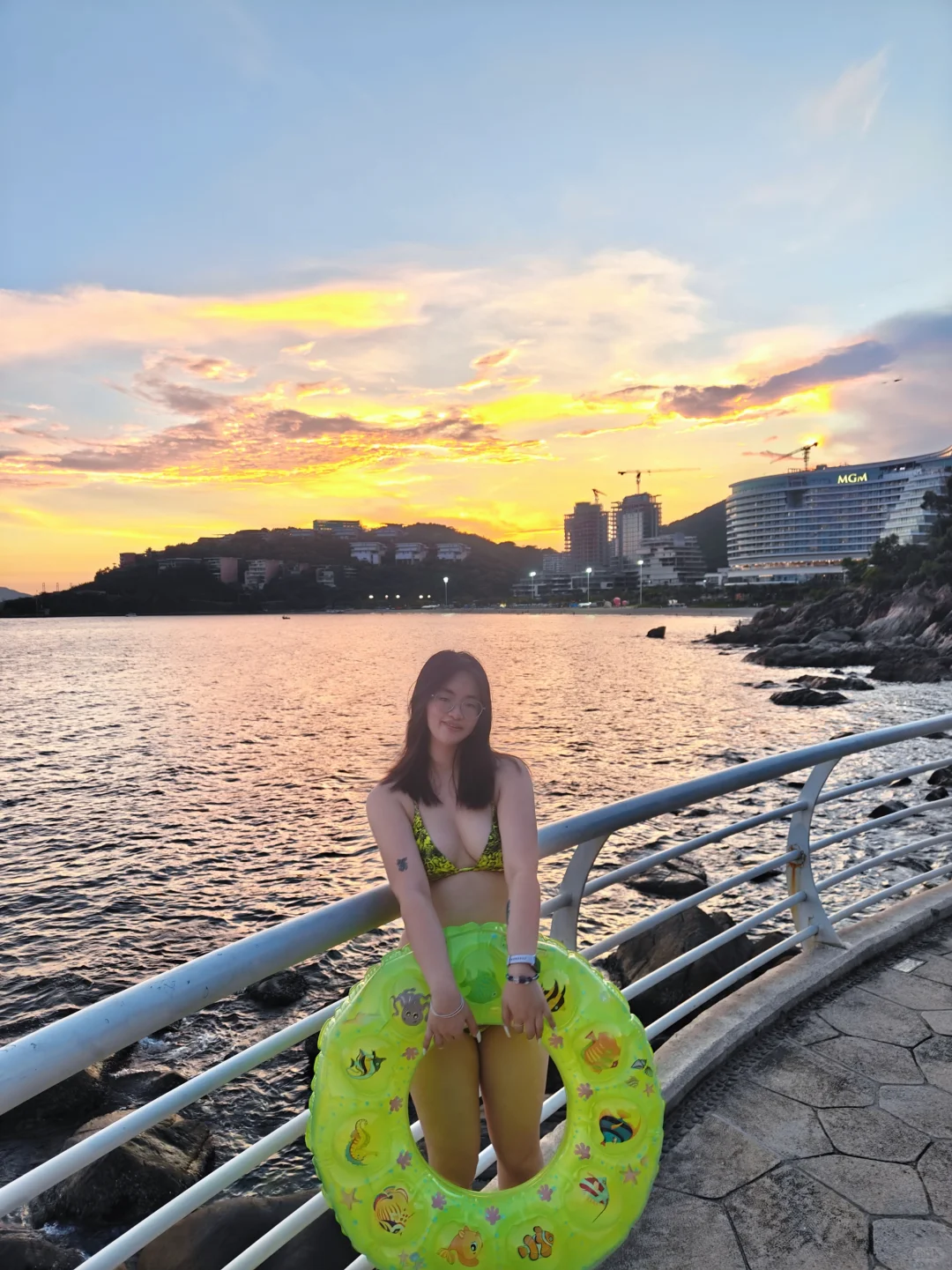 胖胖女孩的海边比基尼梦想👙