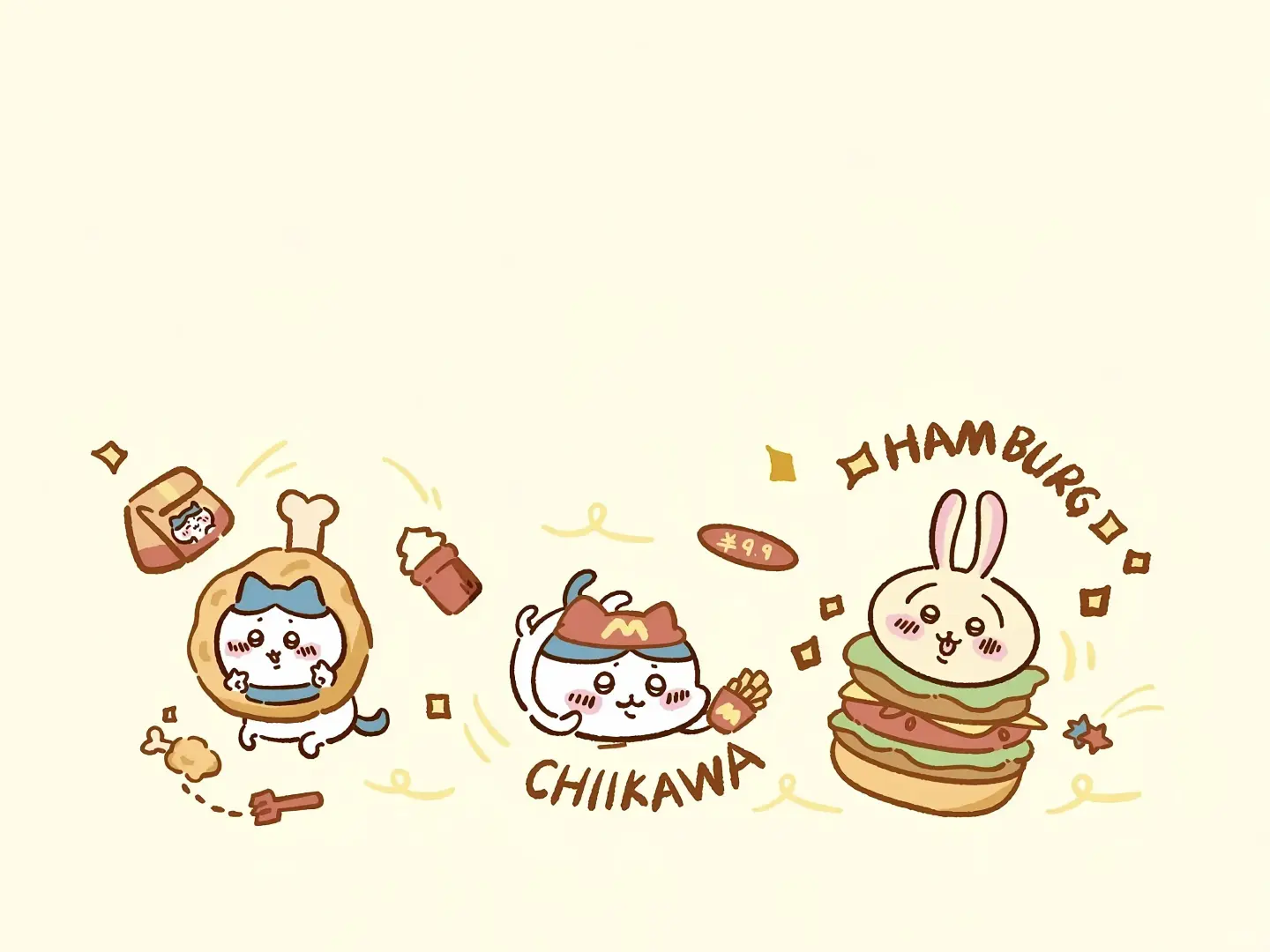ipad套图|chiikawa壁纸🍧