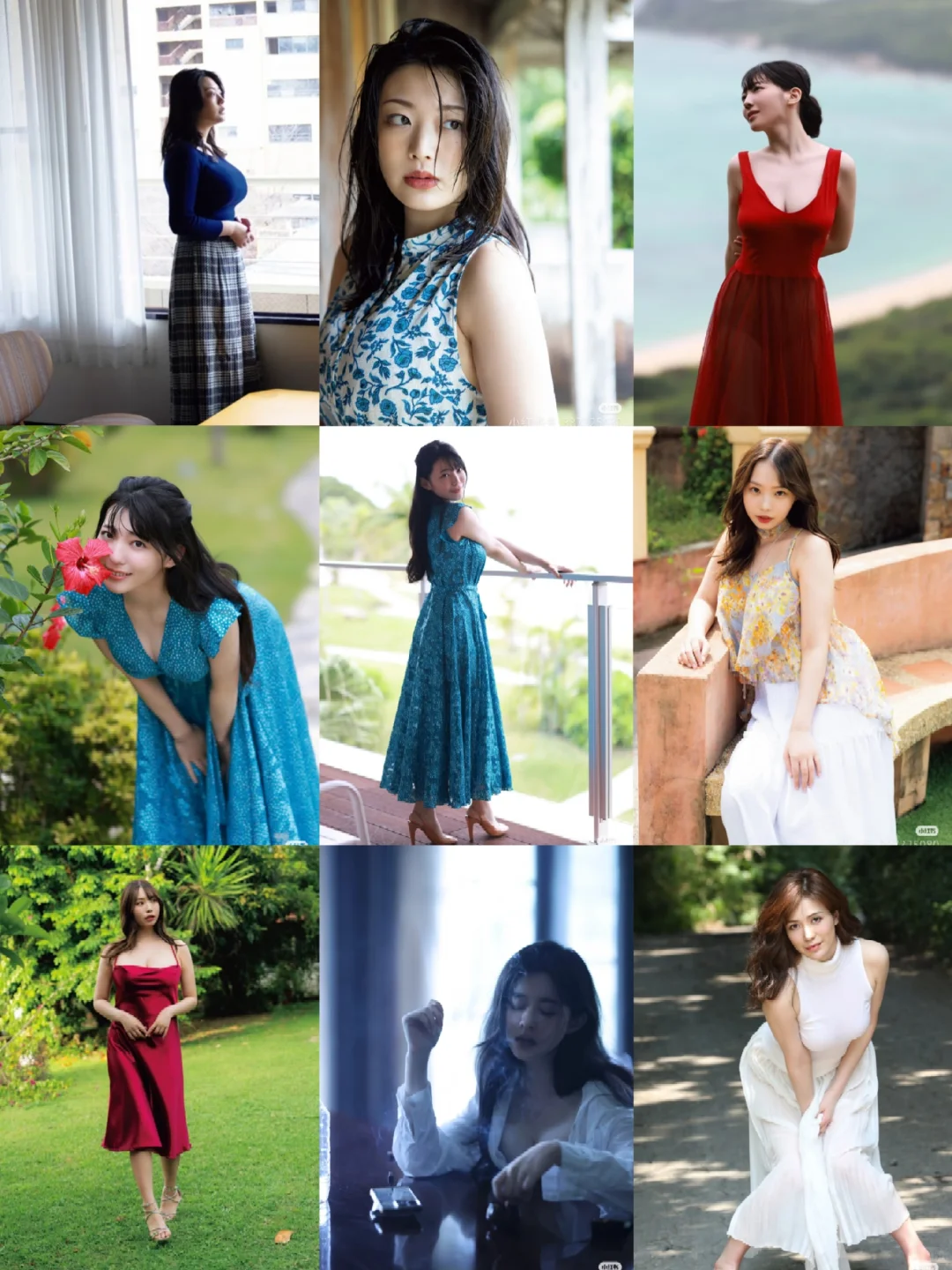 性感成熟风写真动作