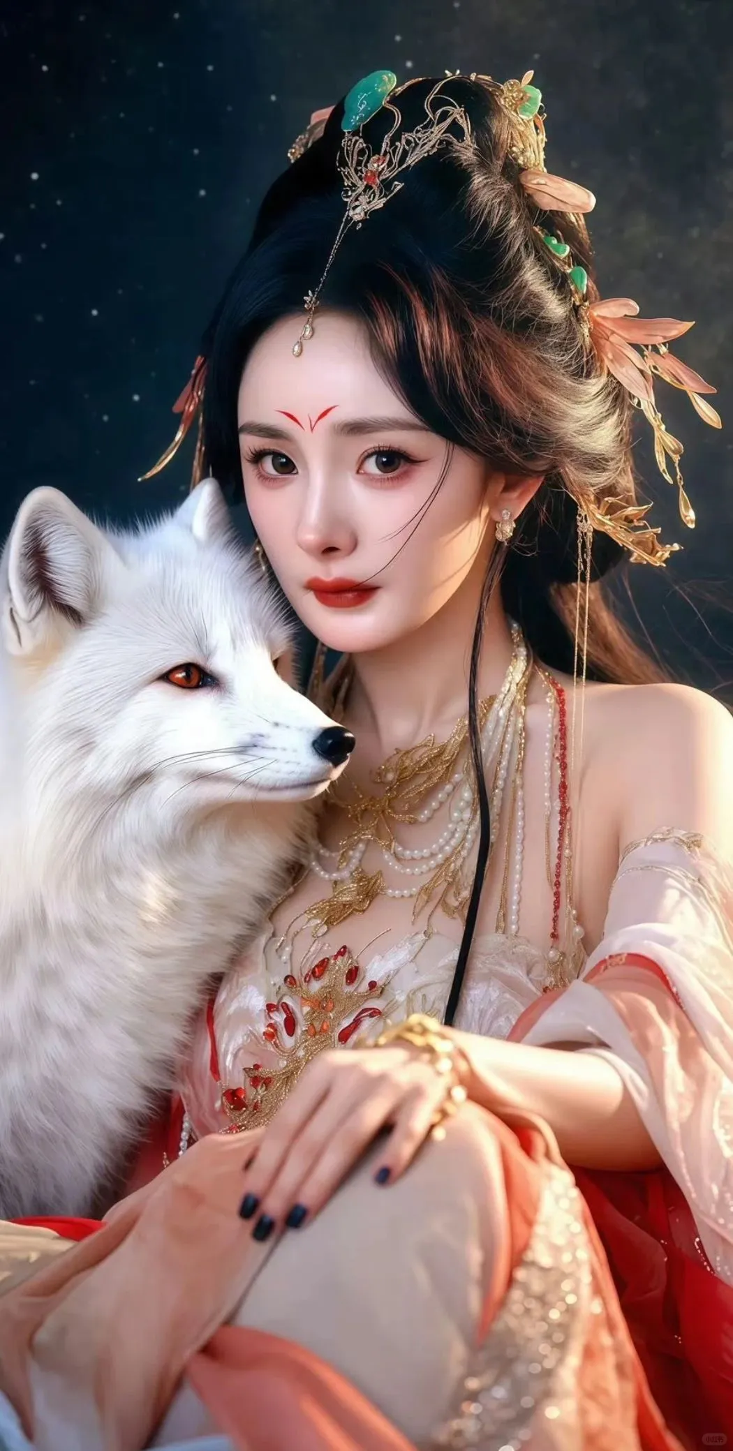 美到失语的狐妖！！！杨幂