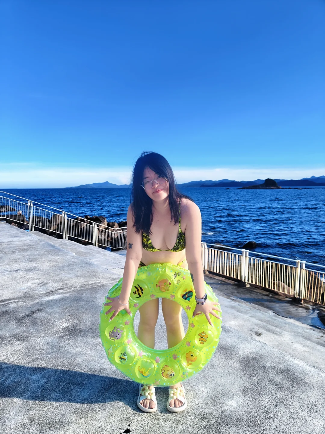 胖胖女孩的海边比基尼梦想👙