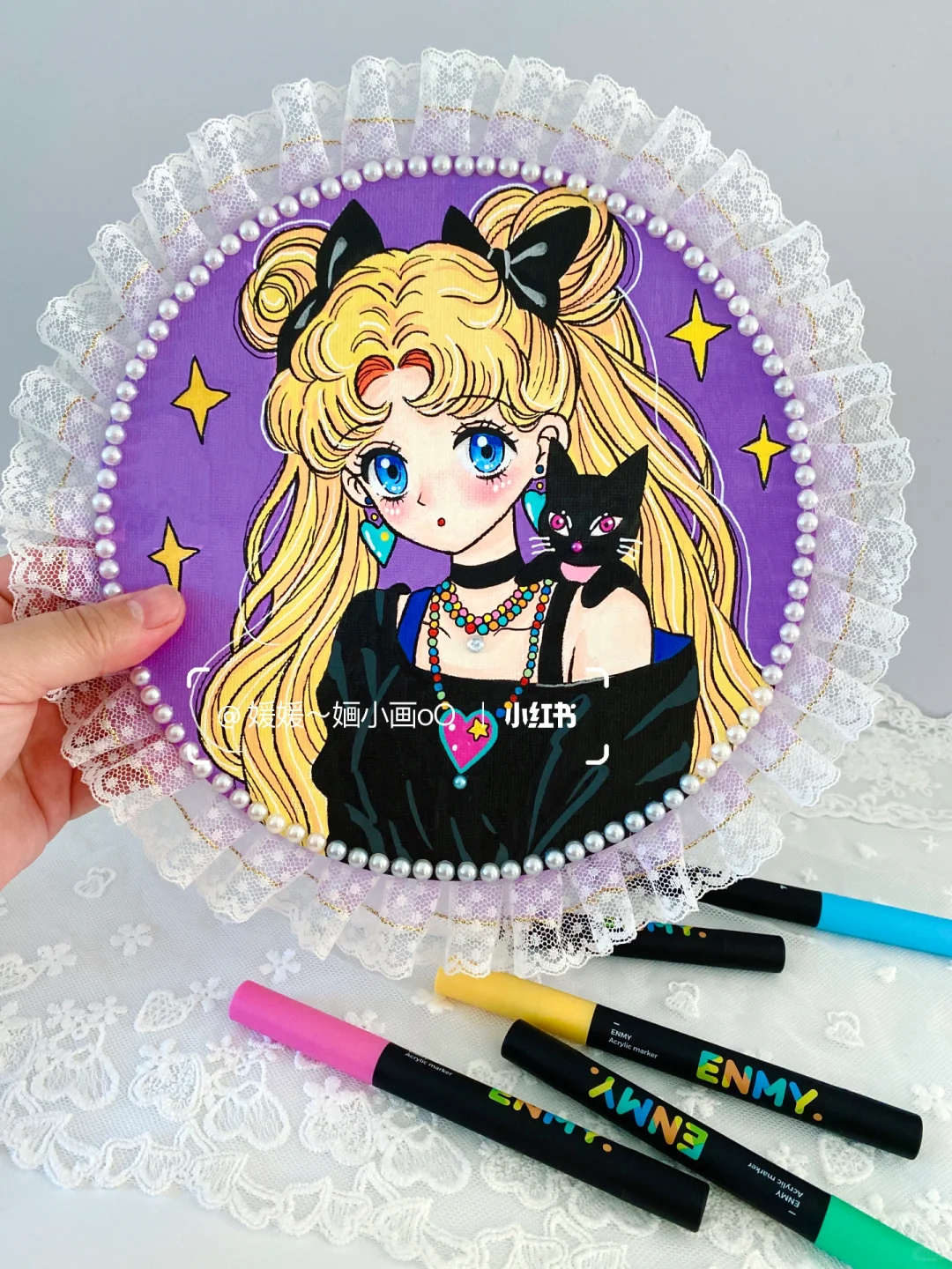 春天好好画｜是谁画的美少女呀💖太迷人啦😍
