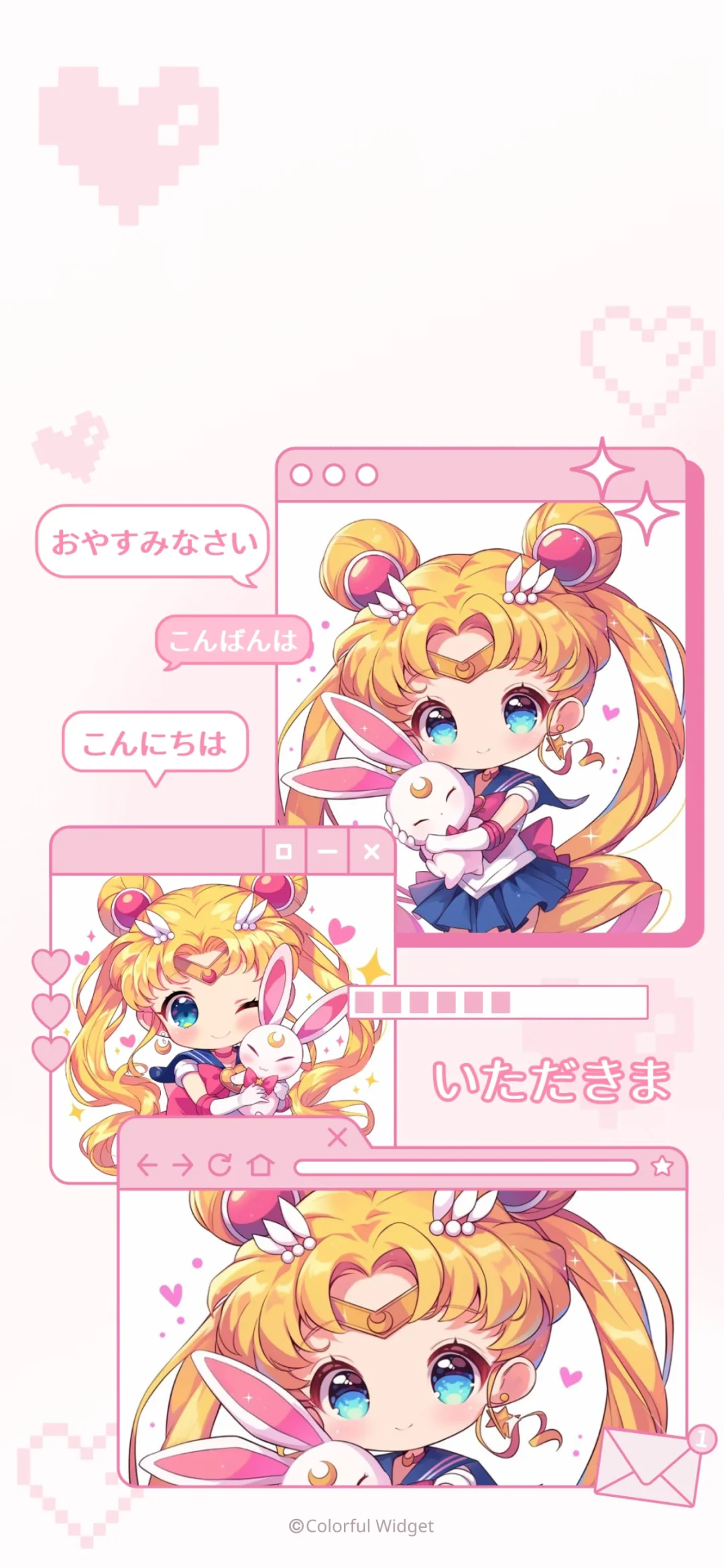 美少女战士月野兔动态live壁纸分享来啦～