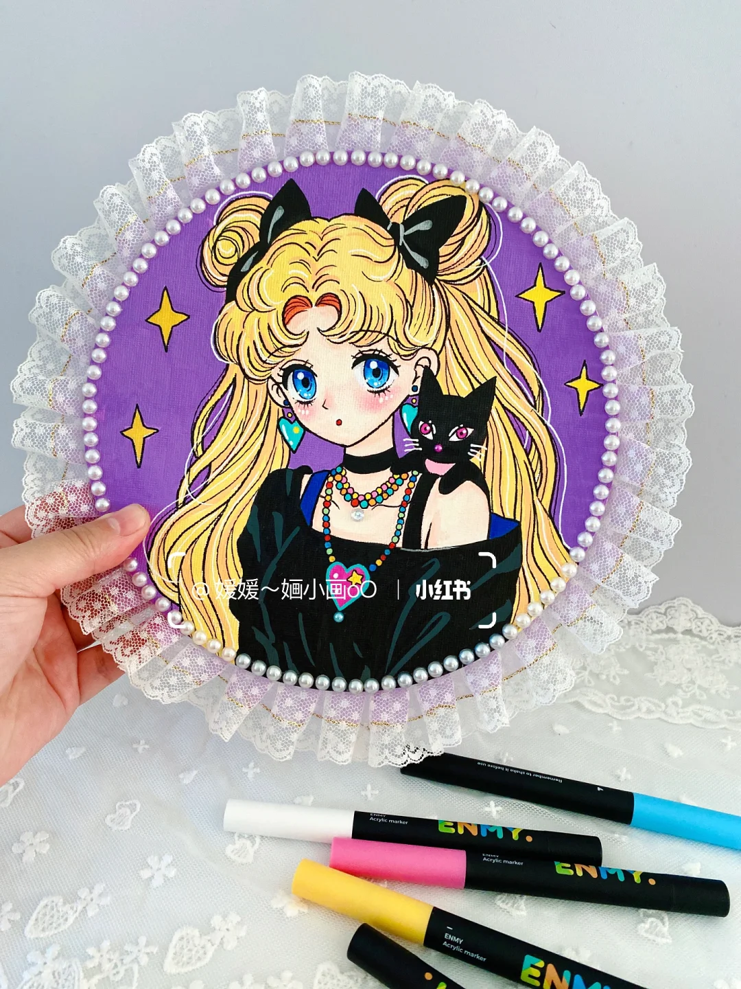 春天好好画｜是谁画的美少女呀💖太迷人啦😍