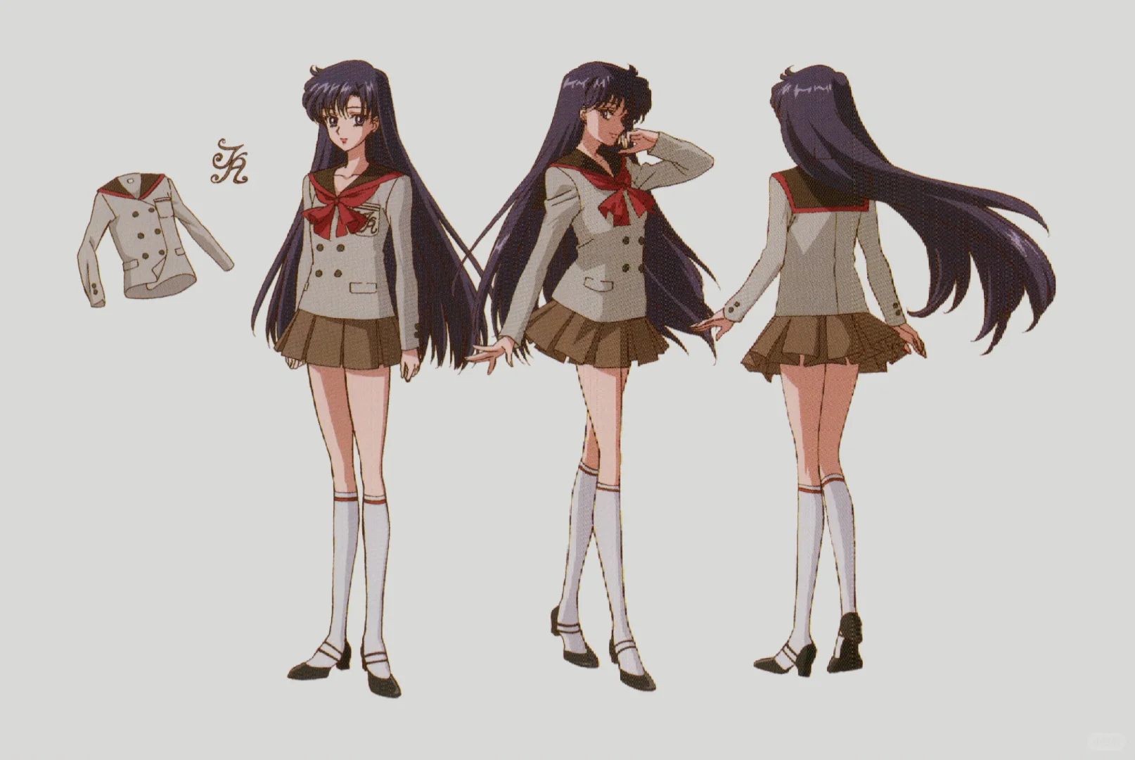 美战🎀Crystal💎主角亲友团常服设定✨
