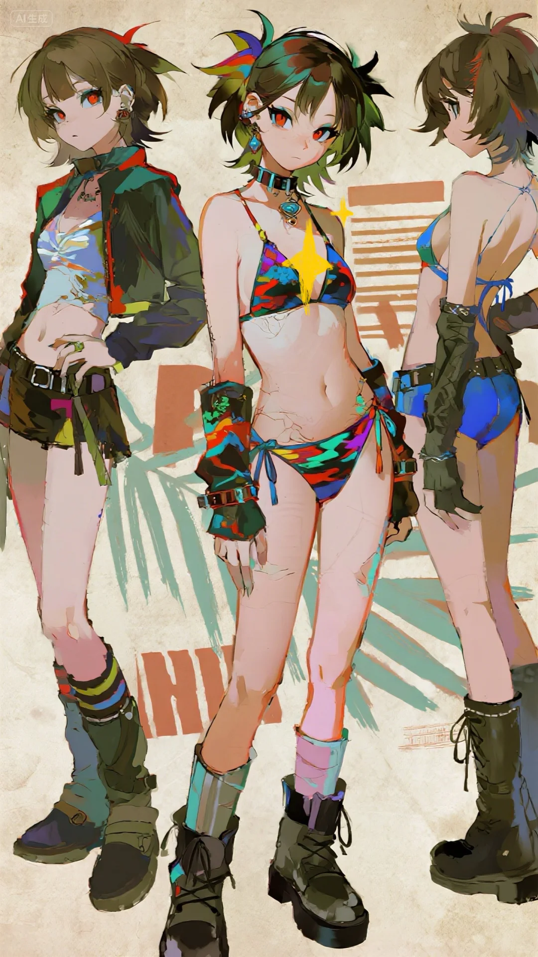 很飒二次元风格
