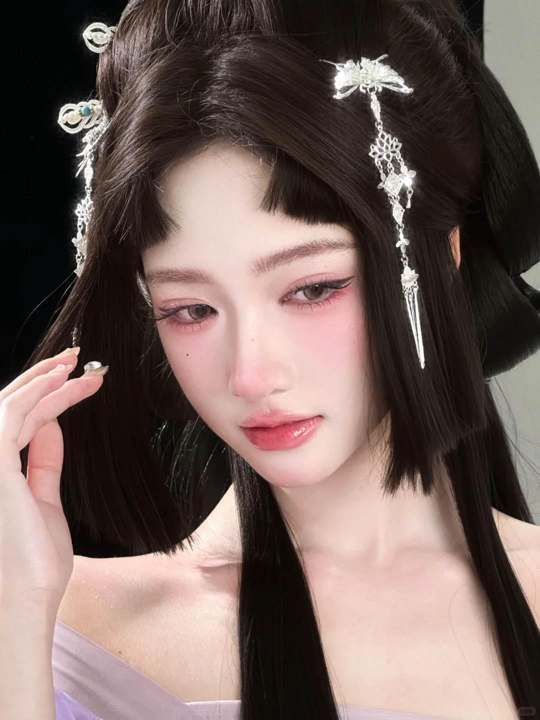 合肥学化妆｜画皮小唯妆造‼️清冷魅惑感超绝