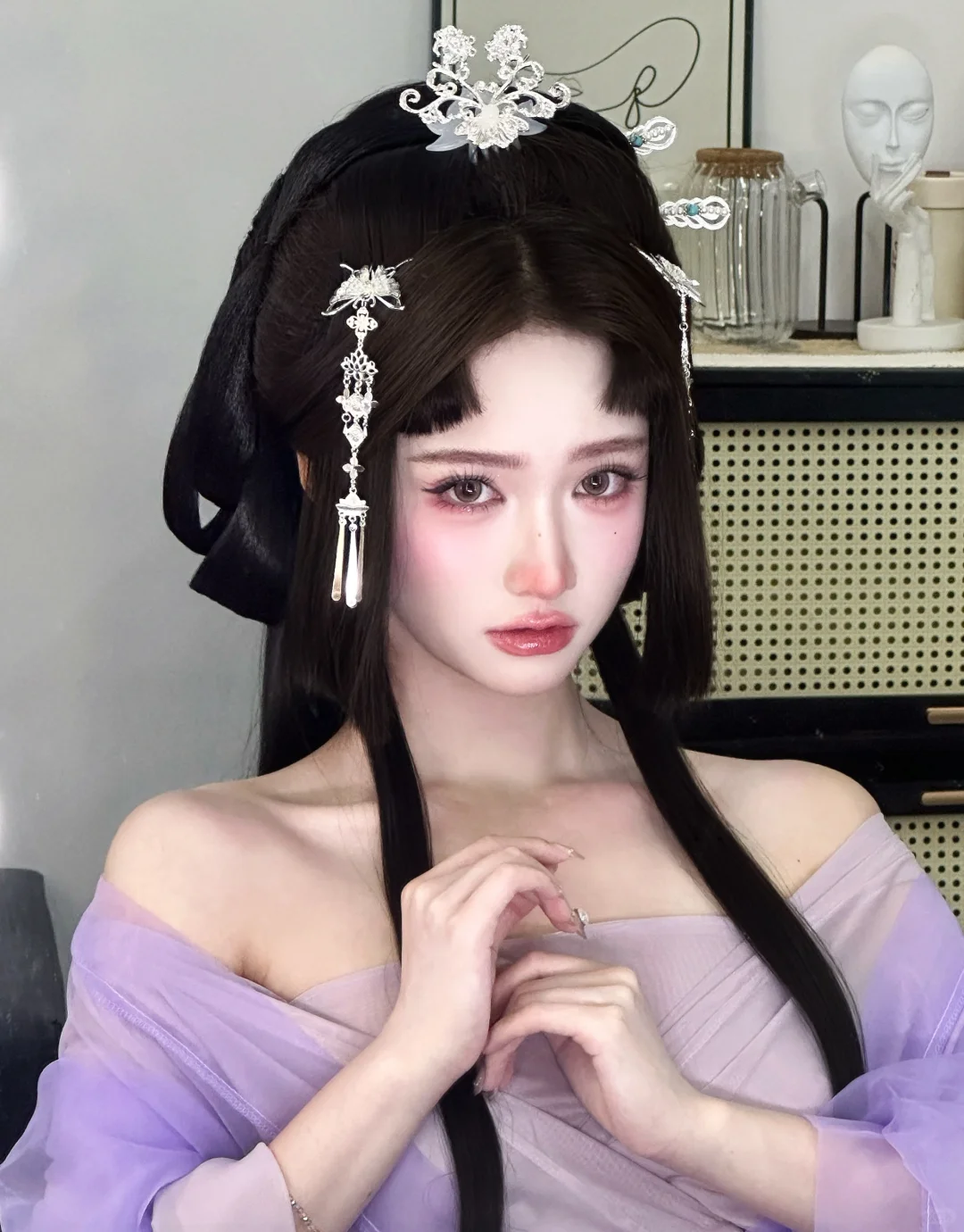 合肥学化妆｜画皮小唯妆造‼️清冷魅惑感超绝