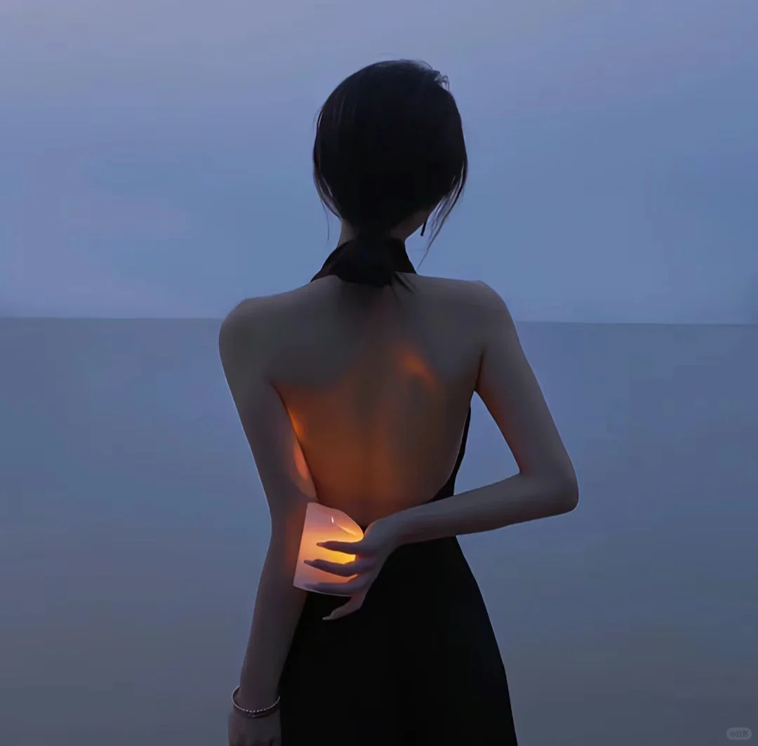 头像｜不露脸女生背影头像