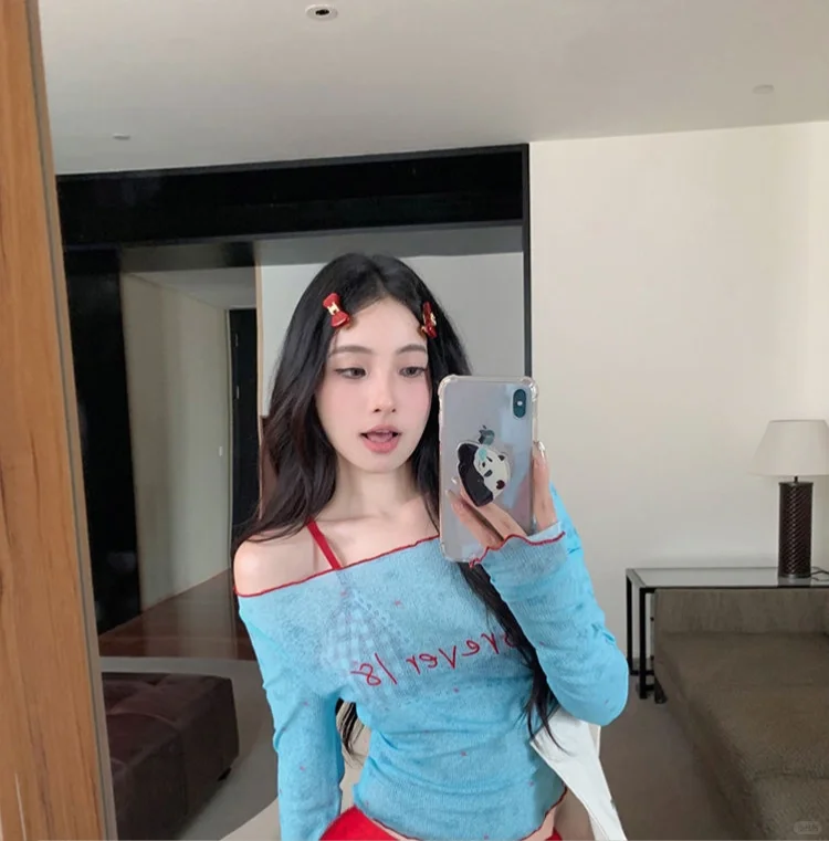 🔥红蓝分体泳衣｜显白又吸睛！少女泳衣天花板
