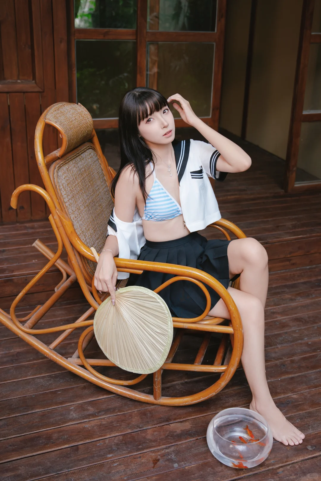 夏日清凉写真｜木屋下的悠闲时光✨