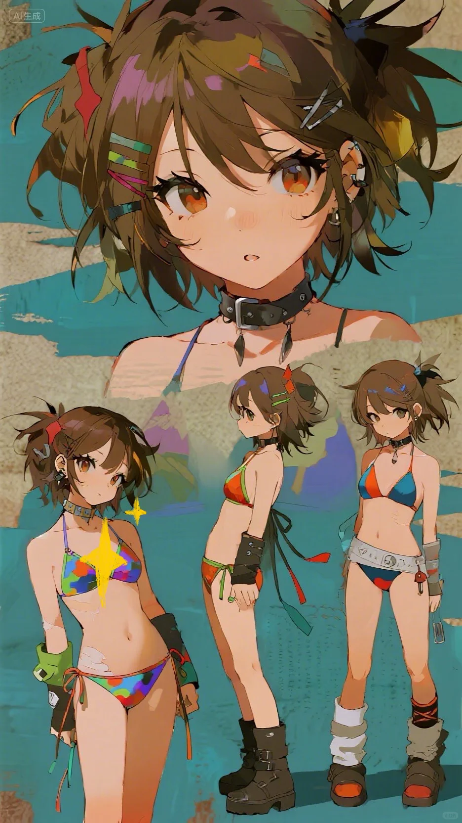 很飒二次元风格