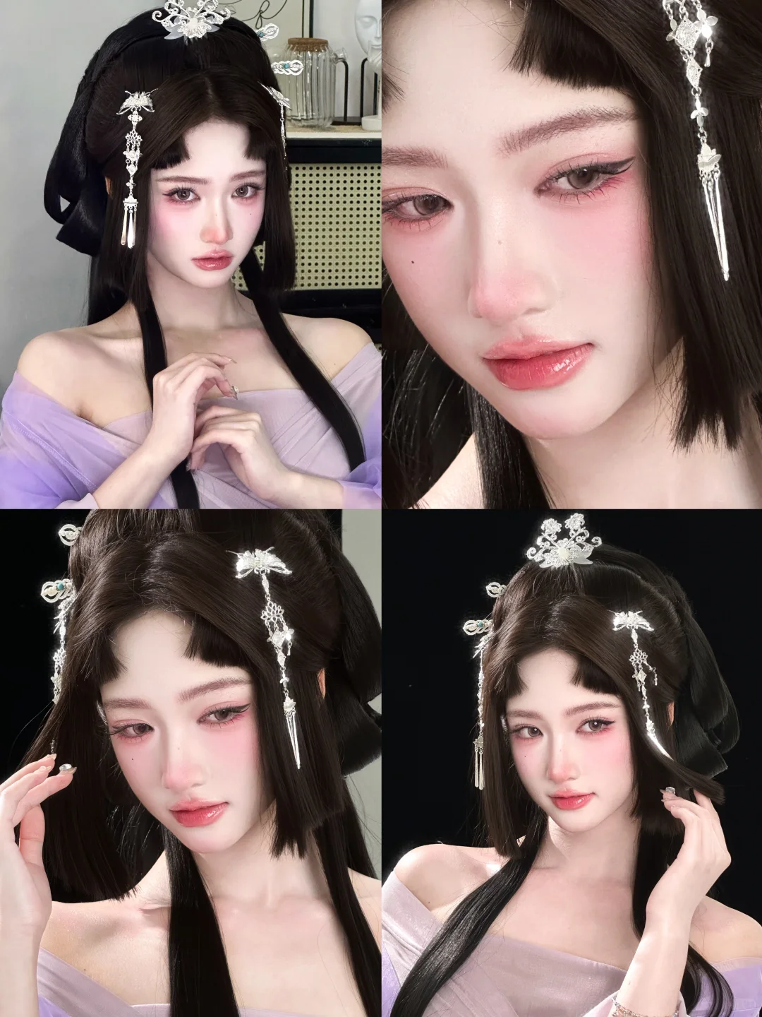 合肥学化妆｜画皮小唯妆造‼️清冷魅惑感超绝
