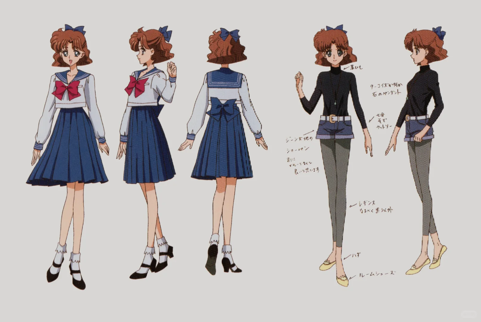 美战🎀Crystal💎主角亲友团常服设定✨