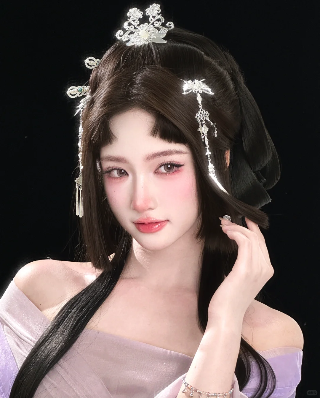 合肥学化妆｜画皮小唯妆造‼️清冷魅惑感超绝