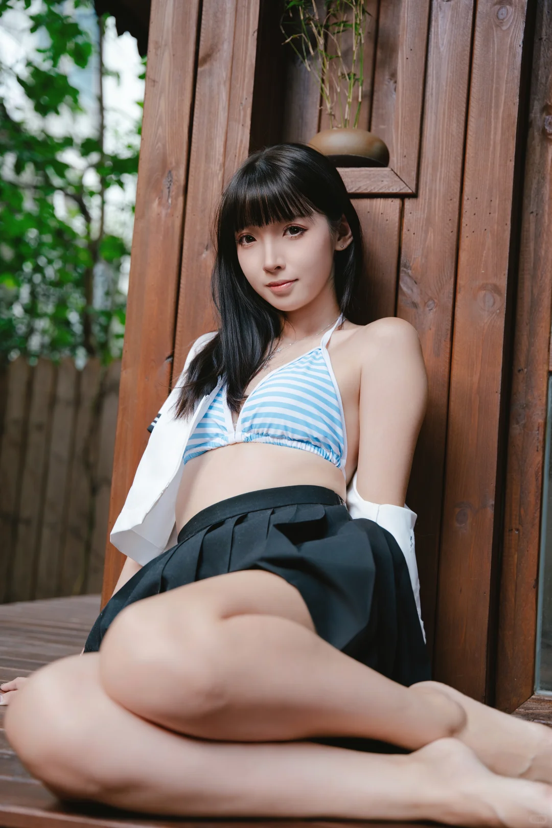 夏日清凉写真｜木屋下的悠闲时光✨