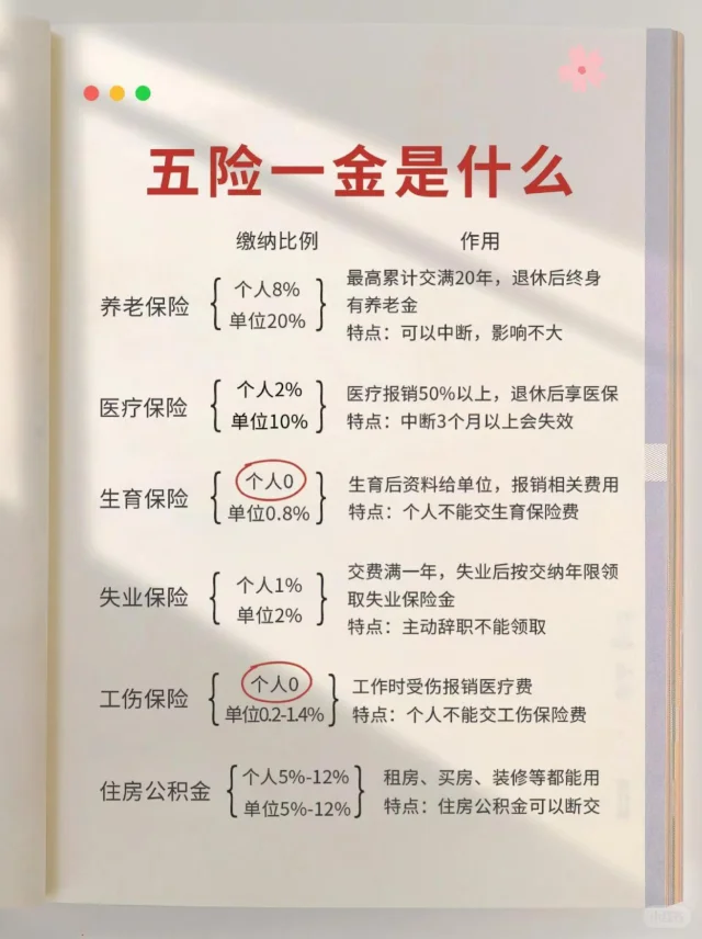 手把手教你读懂五险一金！