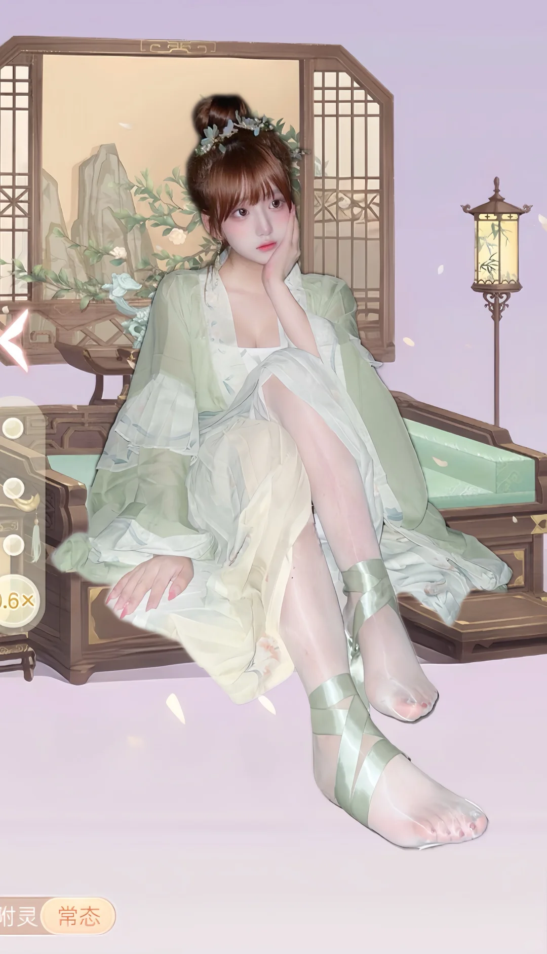 长相思联动✨ 绿意国风美人拿捏