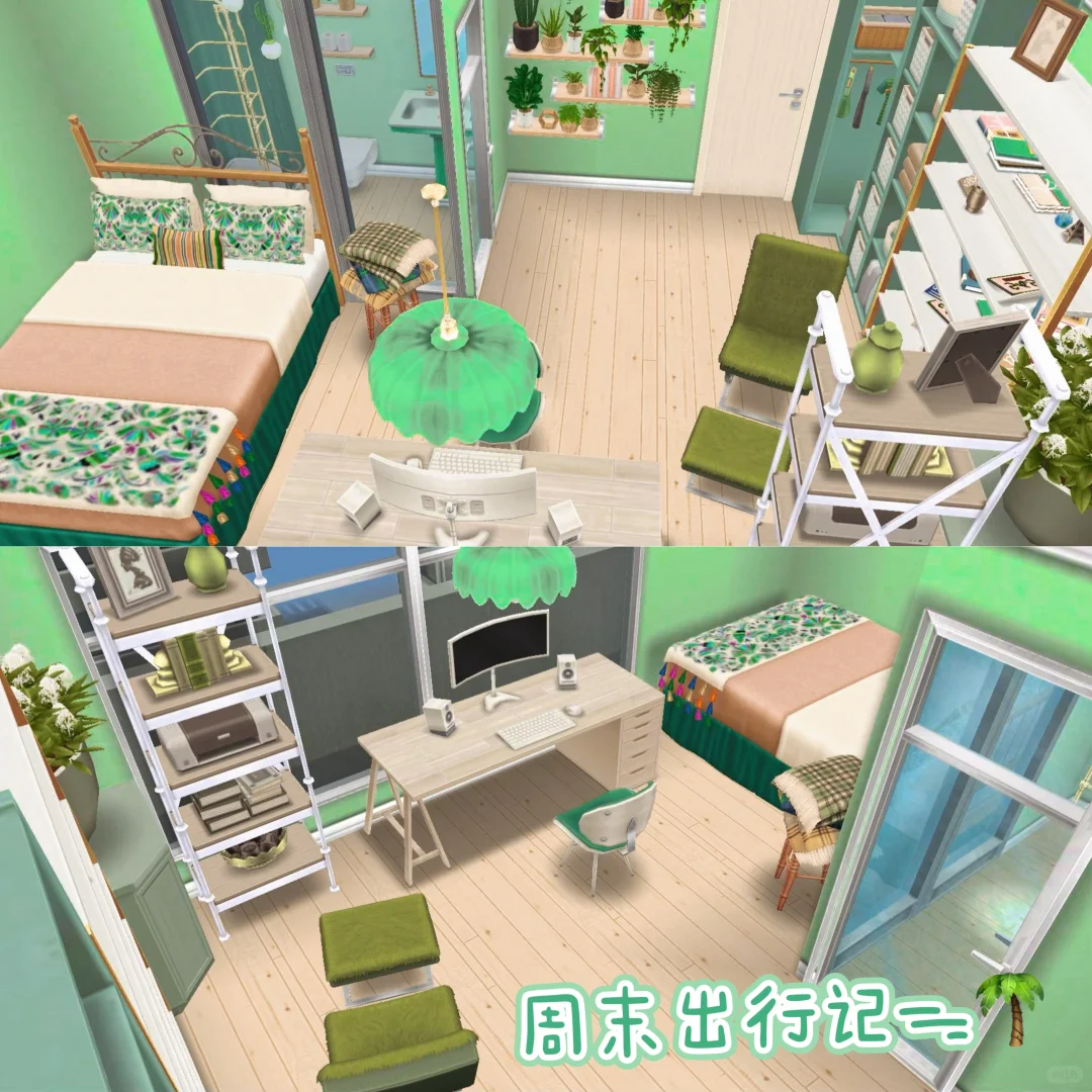 六室独卫高层单身住宅