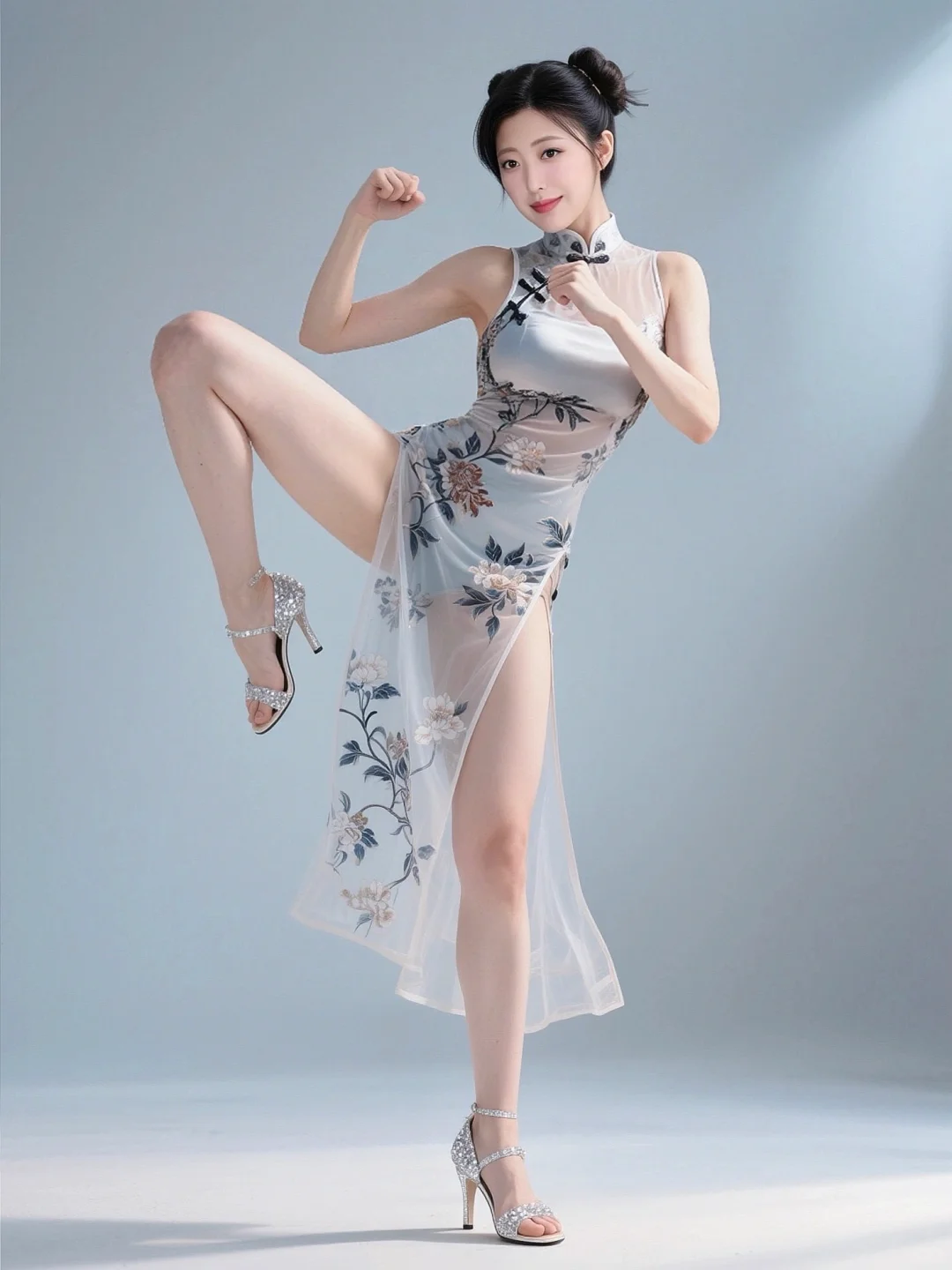 美到窒息的旗袍！绝绝子！