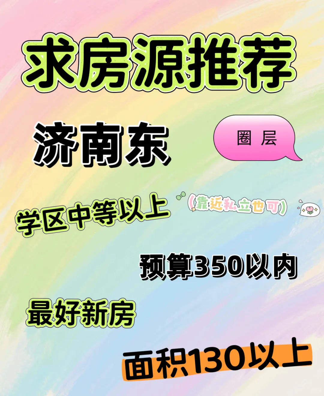 合适的话请自荐，买房请推荐！！