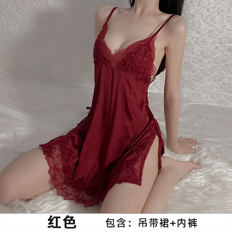 太会撩人了！谁懂纯欲风睡裙的杀伤力啊💘